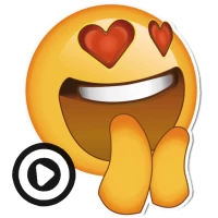 Анимированные Emojis WASticker