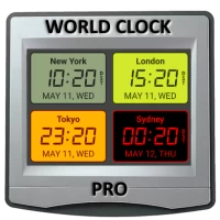 World Clock Pro Multi Digital