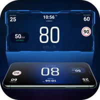 Car Dashboard Speedometer HUD