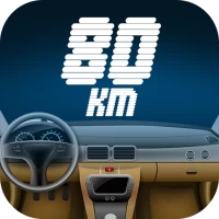 Car Dashboard Speedometer HUD