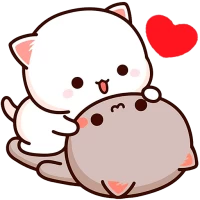 Mochi Cat Animated Stickers