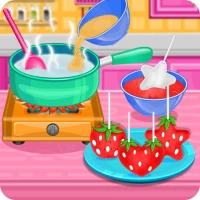 Strawberry Pops- Cooking Games